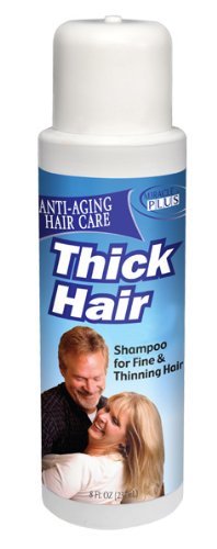 Miracle Plus Thick Hair Shampoo for Fine Hair and Thinning Hair 8 Fl Oz