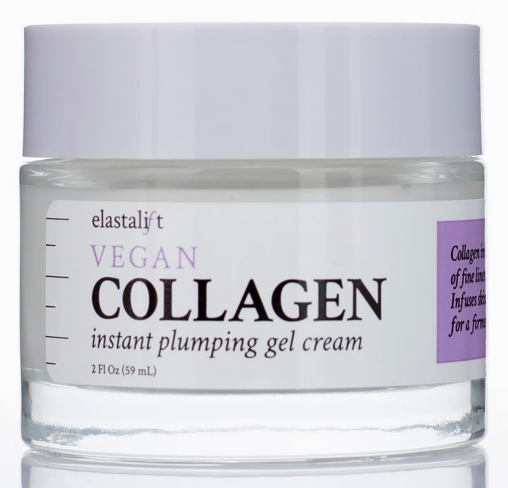Elastalift Vegan Collagen Instant Plumping Gel Face Cream 2 Fl Oz - Pure Valley 