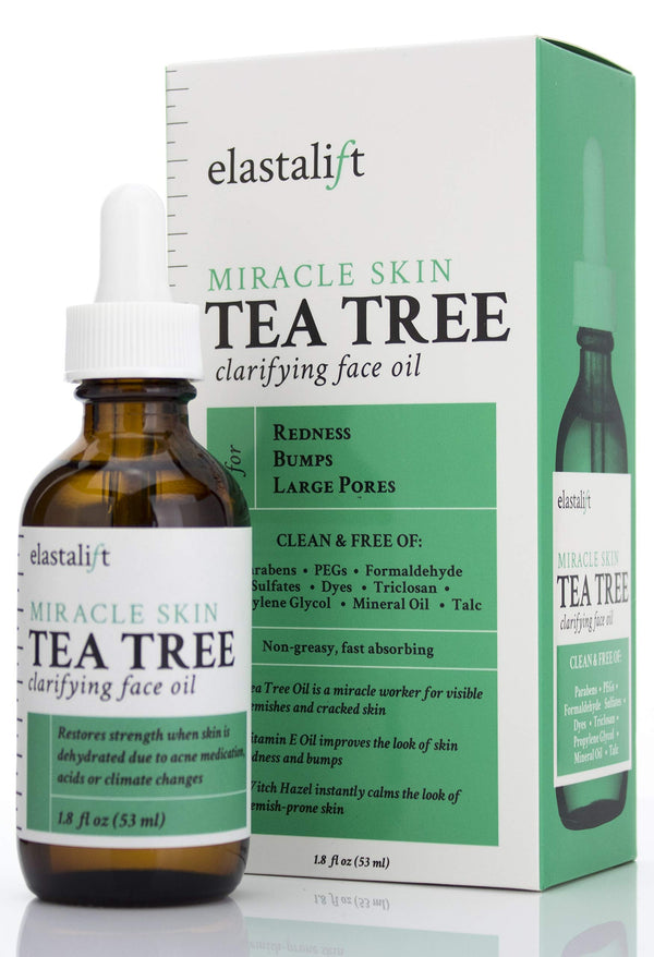 Elastalift Miracle Skin Tea Tree Clarifying Face Oil 1.8 Fl Oz