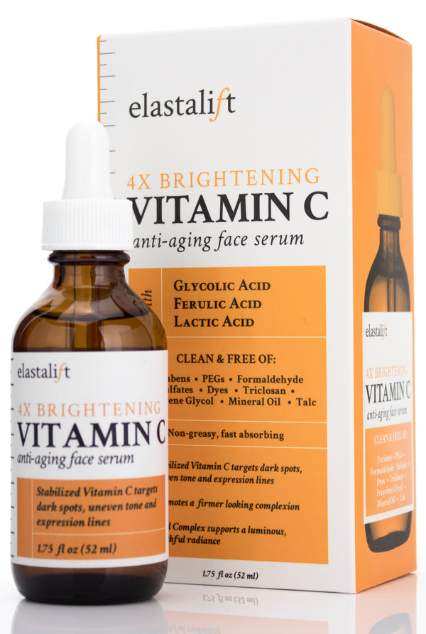 Elastalift Brightening Vitamin C Anti Aging Face Serum 1.8 Fl Oz