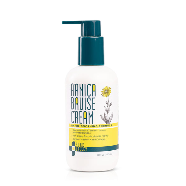Pure Valley Arnica Bruise Cream Rapid Soothing Formula 8 Fl Oz