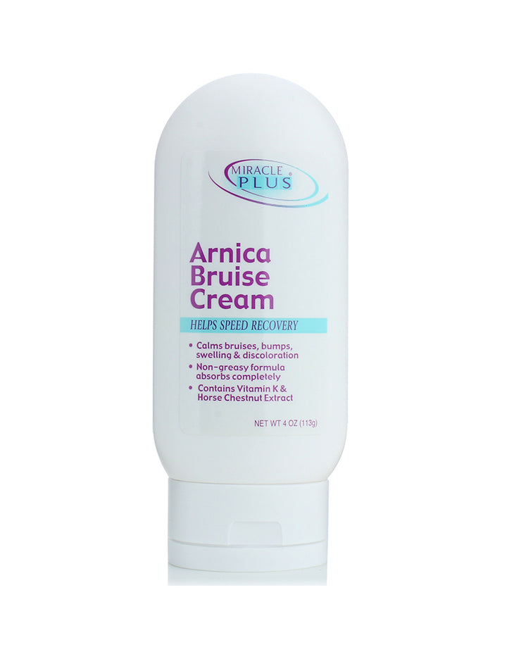 Miracle Plus Arnica Bruise Cream Helps Speed Recovery 4 Oz - Pure Valley 