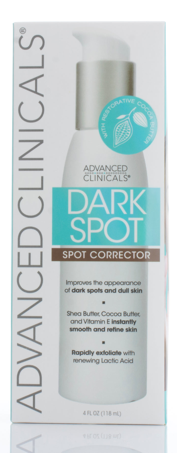 Advanced Clinicals Dark Spot Corrector Cream 4 Fl Oz - Pure Valley 