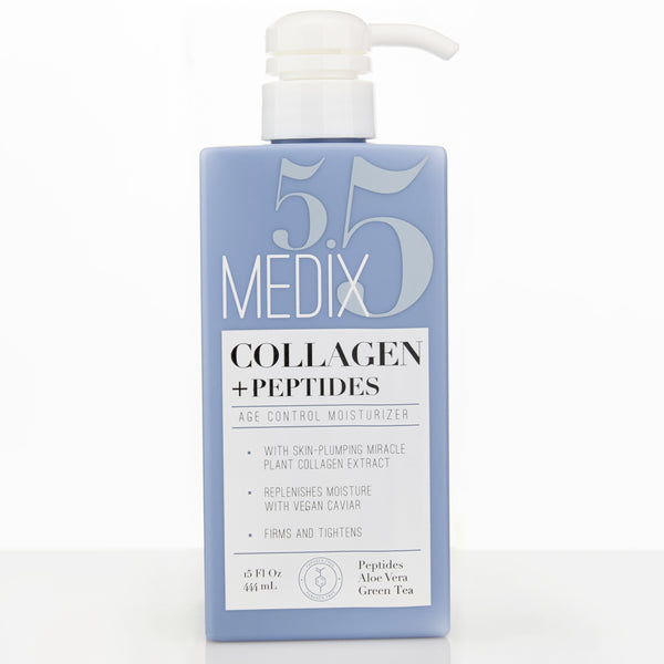 Medix 5.5 Collagen + Peptides Age Control Moisturizer Cream 15 Fl Oz Case of 12