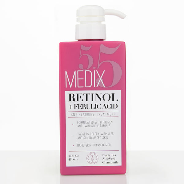 Medix 5.5 Retinol + Ferulic Acid Anti Sagging Treatment Cream 15 Fl Oz Case of 12
