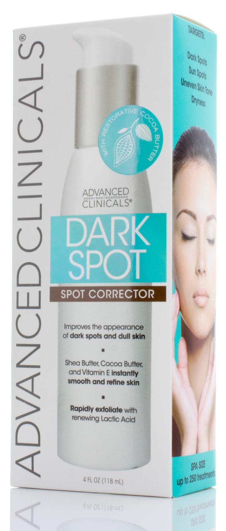 Advanced Clinicals Dark Spot Corrector Cream 4 Fl Oz - Pure Valley 