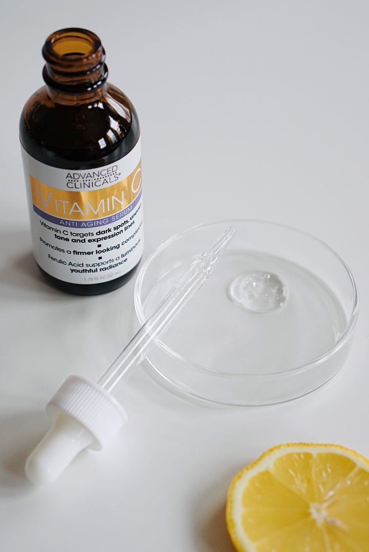 Advanced Clinicals Vitamin C Anti Aging Serum 1.75 Fl Oz - Pure Valley 