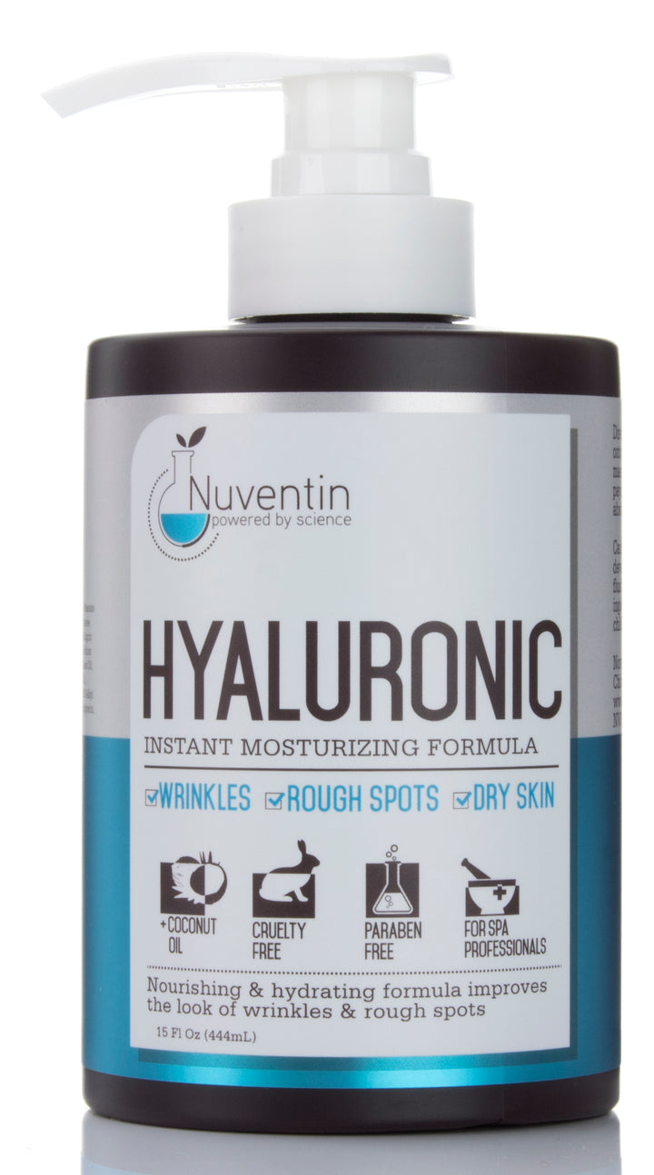 Nuventin Salon Size Hyaluronic Acid Instant Moisturizing Cream 15 Fl Oz - Pure Valley 