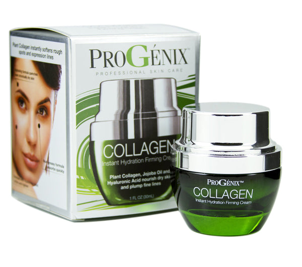 Progenix Collagen Instant Hydration Firming and Plumping Face Cream with Hyaluronic Acid and Jojoba Oil. 1oz - Pure Valley 