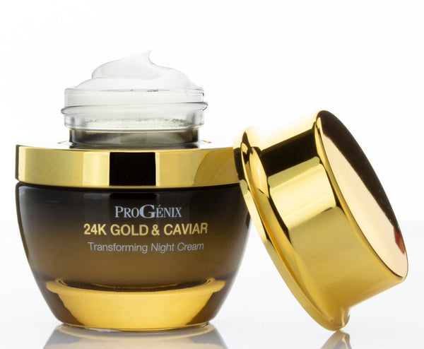 ProGenix 24K Gold & Caviar Transforming Night Cream 1 Fl Oz - Pure Valley 