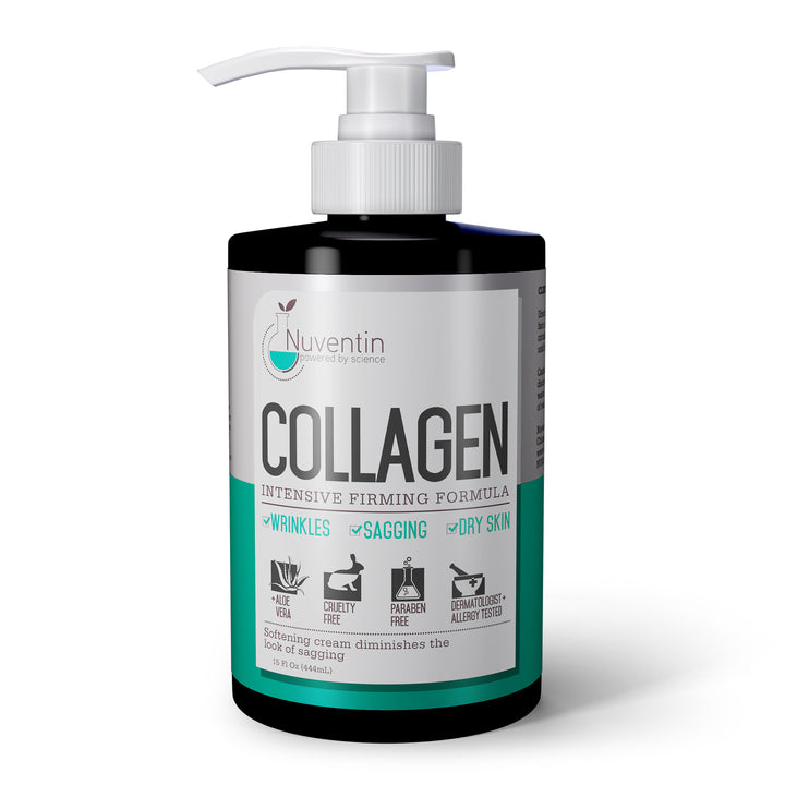 Nuventin Salon Size Collagen Intensive Firming Cream 15 Fl Oz - Pure Valley 