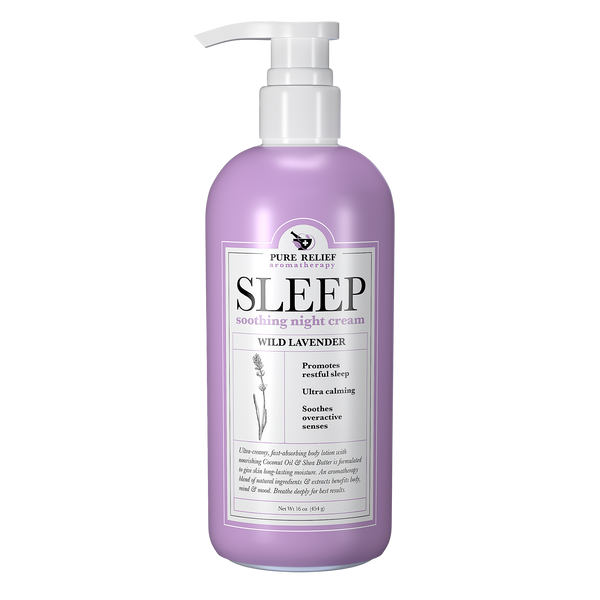 Pure Relief Aromatherapy Sleep Soothing Night Cream 16 Fl Oz - Pure Valley 