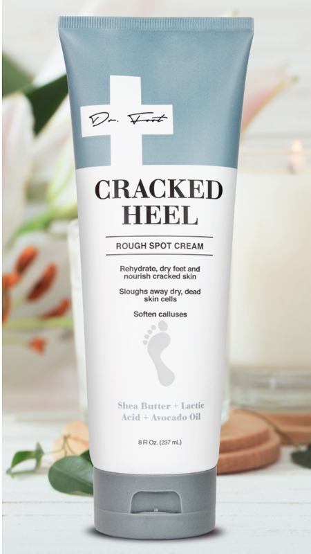 Dr. Foot Cracked Heel Rough Spot Cream 8 Fl Oz - Pure Valley 