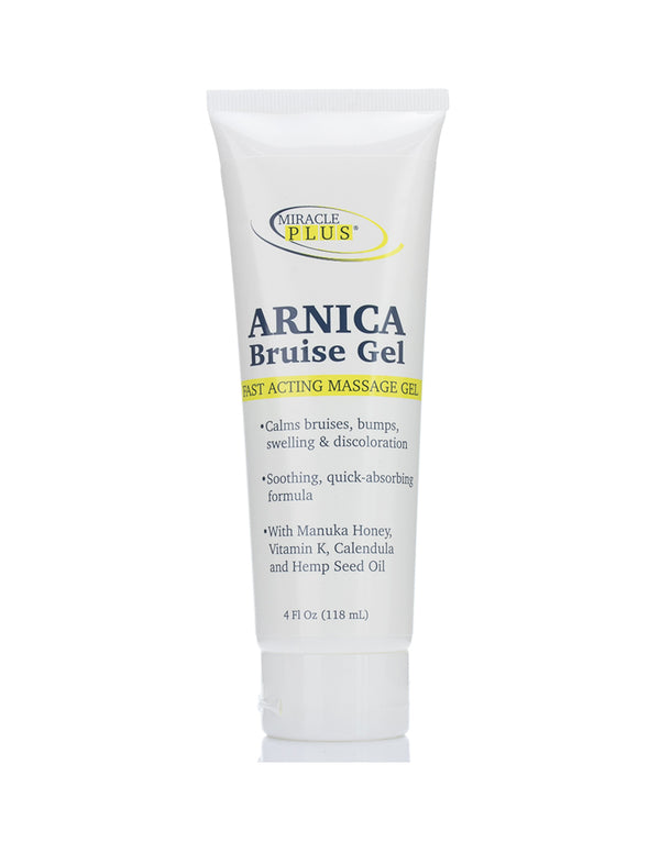 Miracle Plus Arnica Bruise Gel Fast Acting Massage Gel 4 Fl Oz - Pure Valley 